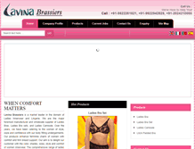 Tablet Screenshot of lavinabras.com